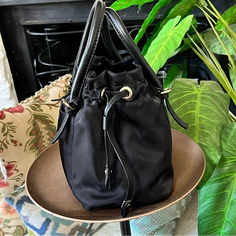 Kate Spade New York Westbury Black Nylon Drawstring Bag